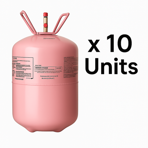R-410A 25 Lbs Refrigerant Factory Sealed Gas 10 Units FREE SHIPPING