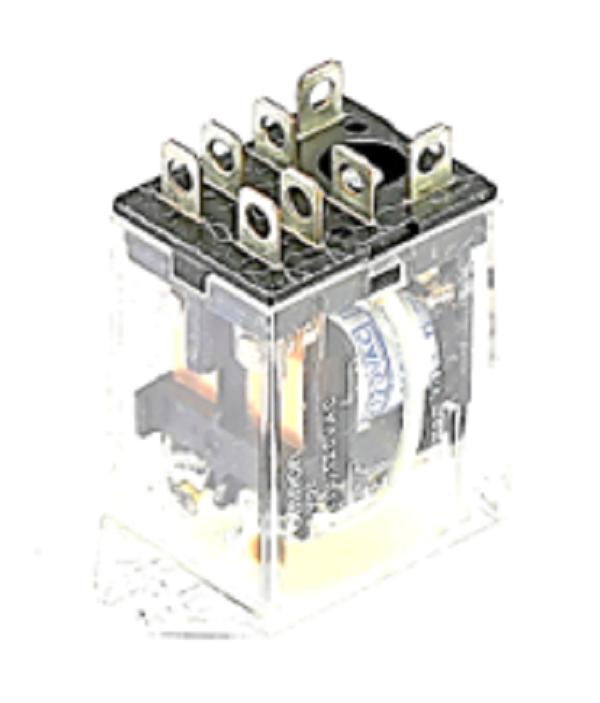 Relais Omron 418271-03 - Tension Bobine 120V AC/DC, Commutation 120V, Dimensions 3.75x6x1.4 Pouces, Neuf USA