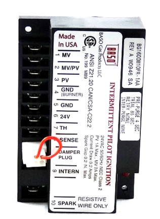 BASO BG1600M10FR-1AA Control Board