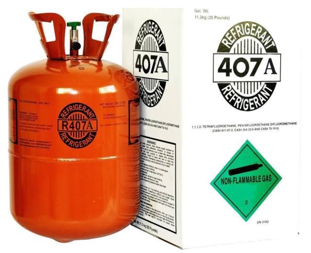 R-407A 25 Lbs Refrigerant Virgin New Factory Sealed Gas – GSIstore
