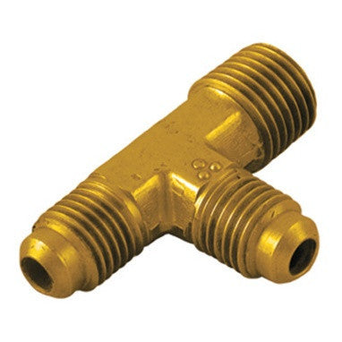 JB T3-4A 1/4 x 1/8 x 1/4 Brass Tee