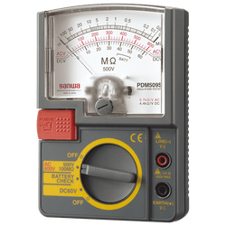 PDM509S | Analog Insulation Tester 500V / 100MΩ Single Range