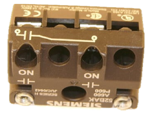 Siemens Industrial Controls 52BAK Contactor Block