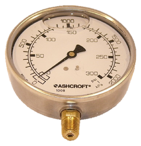 Ashcroft 1001008AL02L-0/300 Gauge