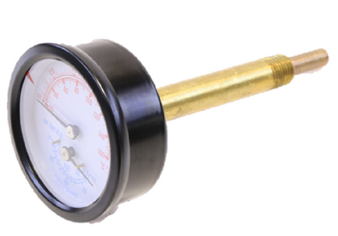 Velocity Boiler Works (Crown) 95-067 Gauge