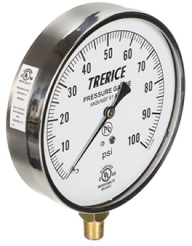 Trerice 620B4502LA100 Gauge