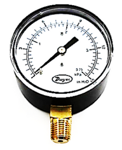 Dwyer Instruments LPG4-D8122N Pressure Gage