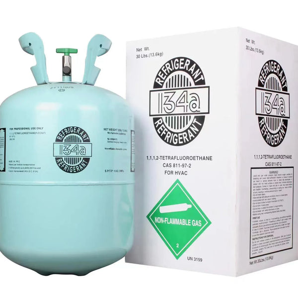R-134A 30 Lbs Refrigerant HVACR Virgin New Factory Sealed Gas