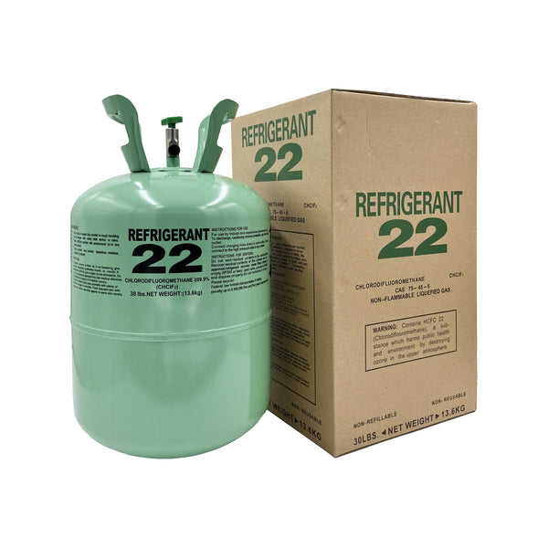 R-22 30 Lbs Refrigerant Factory Sealed Gas