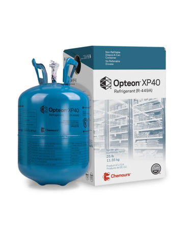 R-449A (XP40) 25 Lb Refrigerant Virgin New Factory Sealed Gas