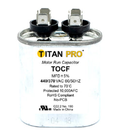 Titan TOCF5 Dual Run Capacitor