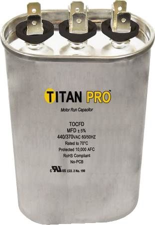 Titan TOCFD155 Run Capacitor
