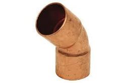 Mueller W03012 3/8 x 3/8 Copper CxC 45 Elbow