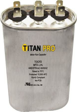 Titan TOCFD255 RUn Capacitor