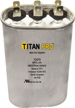 Titan TOCFD405 Run Capacitor